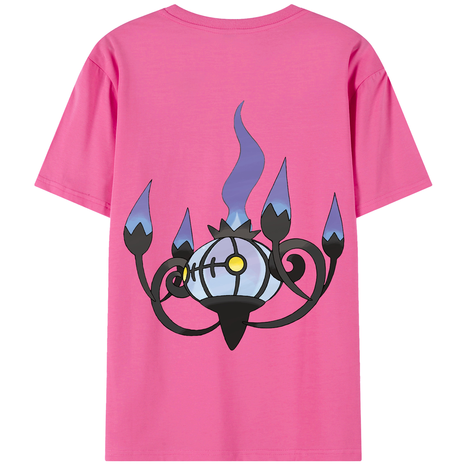 （画像用） ポケットモンスター Pokémon レディース半袖Tシャツ(バックプリント)